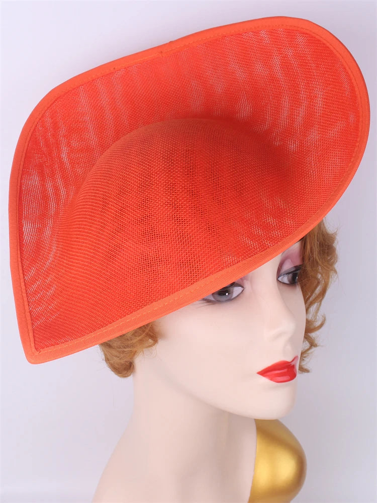 30cm Teardrop Sinamay Fascinator Base DIY Millinery Headpiece Cocktail Hat Mold