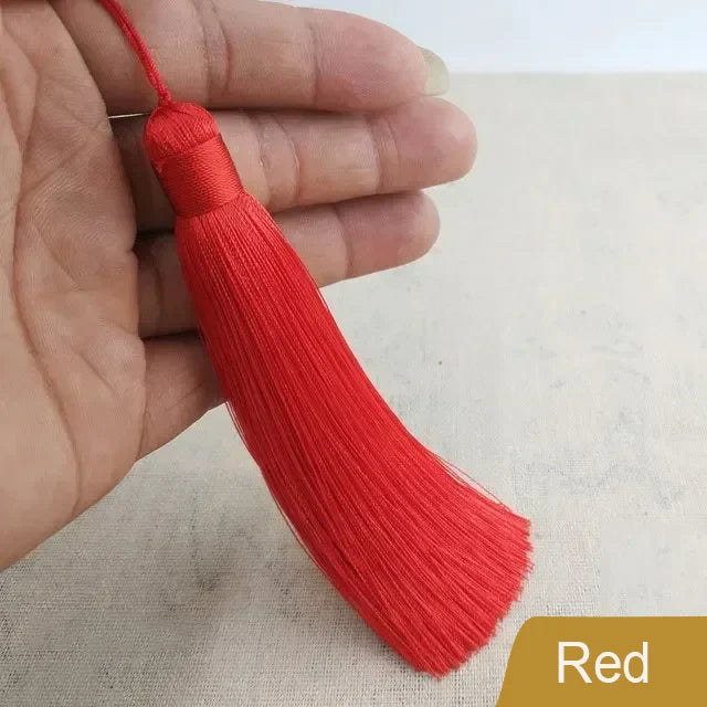 12cm Polyester Silk Tassel Fringe Trim DIY Sewing Accessories