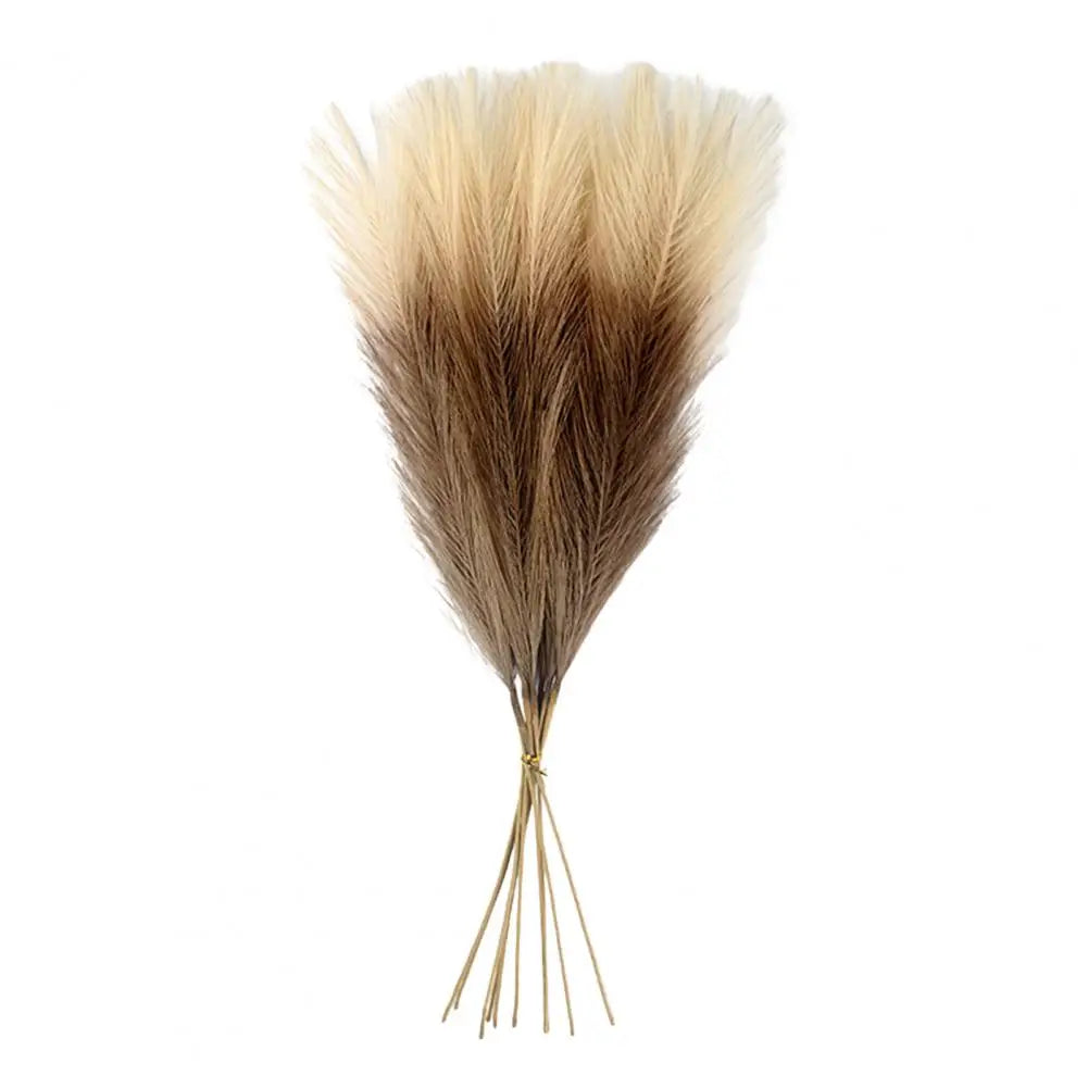 Deluxe Artificial Pampas Grass Fluffy Boho Floral Stem Set
