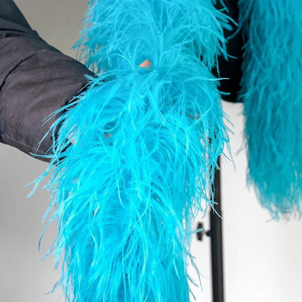 Ostrich Feather Trim Boa (1 Meter)