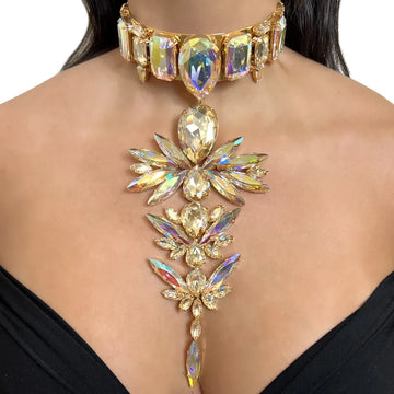 Long Pendant Exaggerate Choker