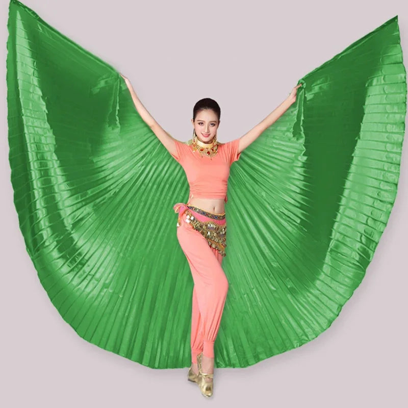 Isis Belly Dance Wings, Sticks & Bag