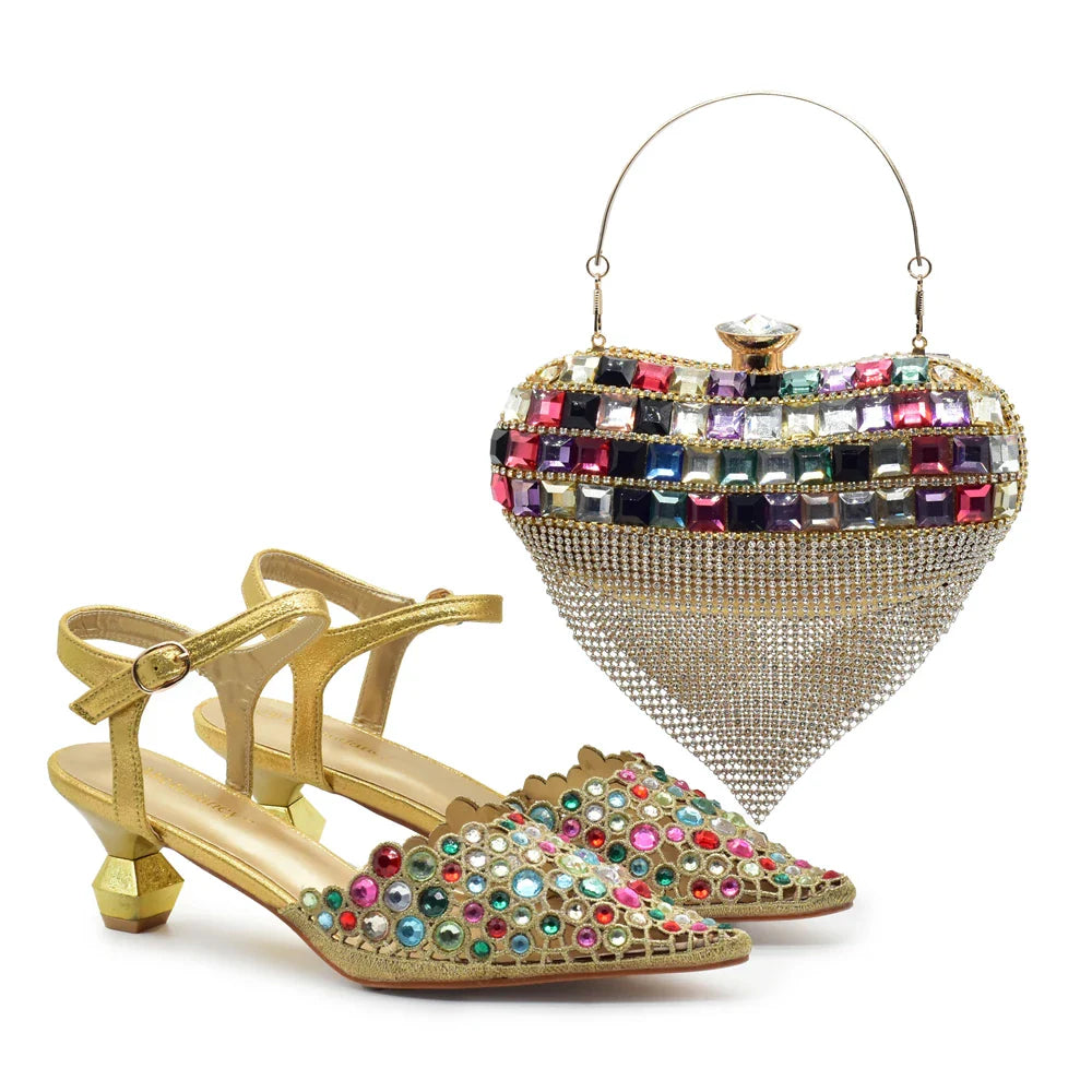 Italian Shoe And Bag Set