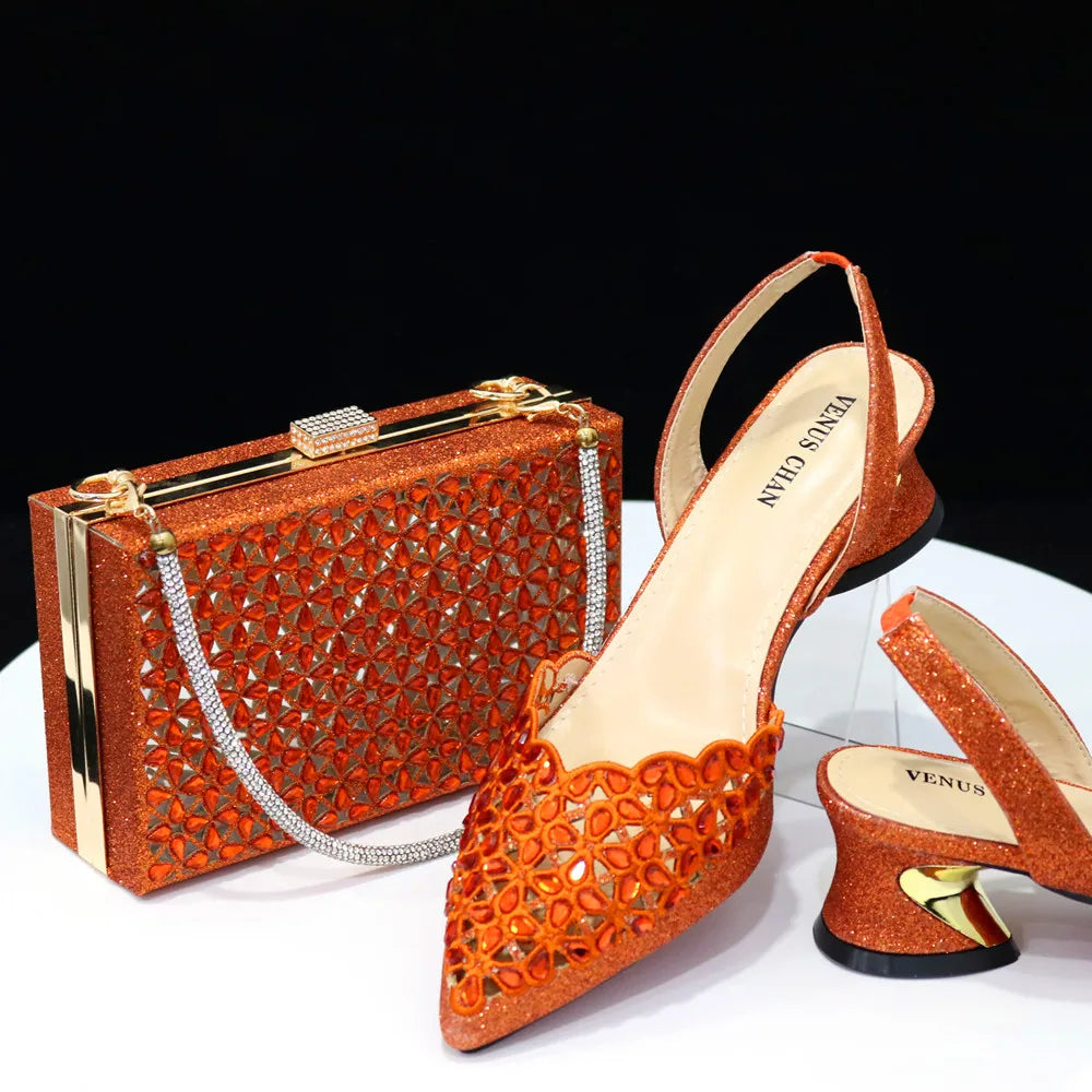 Italian Shoe and Bag Set