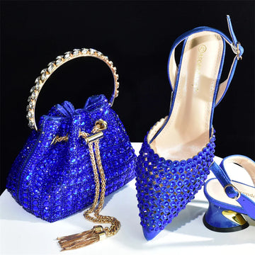 Charming Shoes And Bag Matching Set