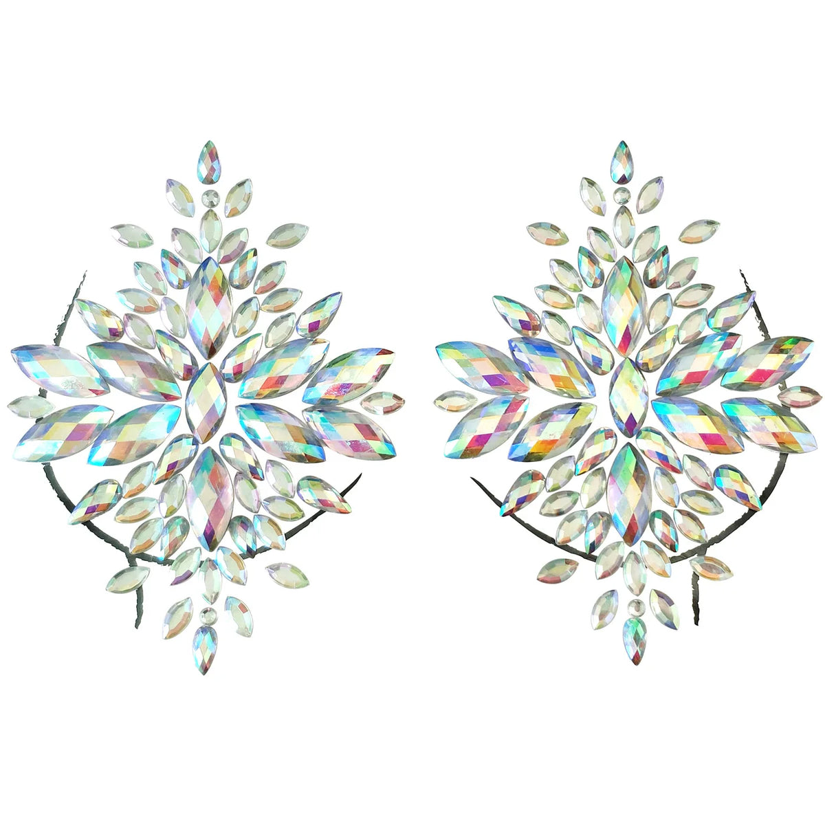 Crystal Costume Bra Stickers