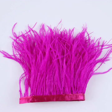 Natural Ostrich Feather Trim & Fringe