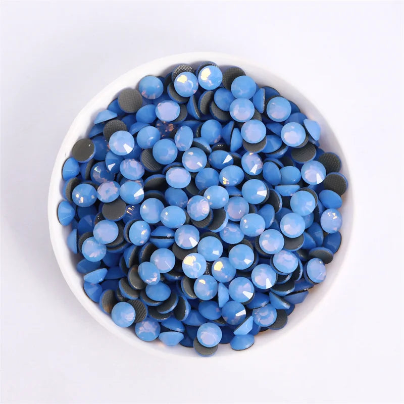 Glass Crystal Hot-Fix Rhinestones Flatback Strass Stones SS6-SS30 Bulk Pack
