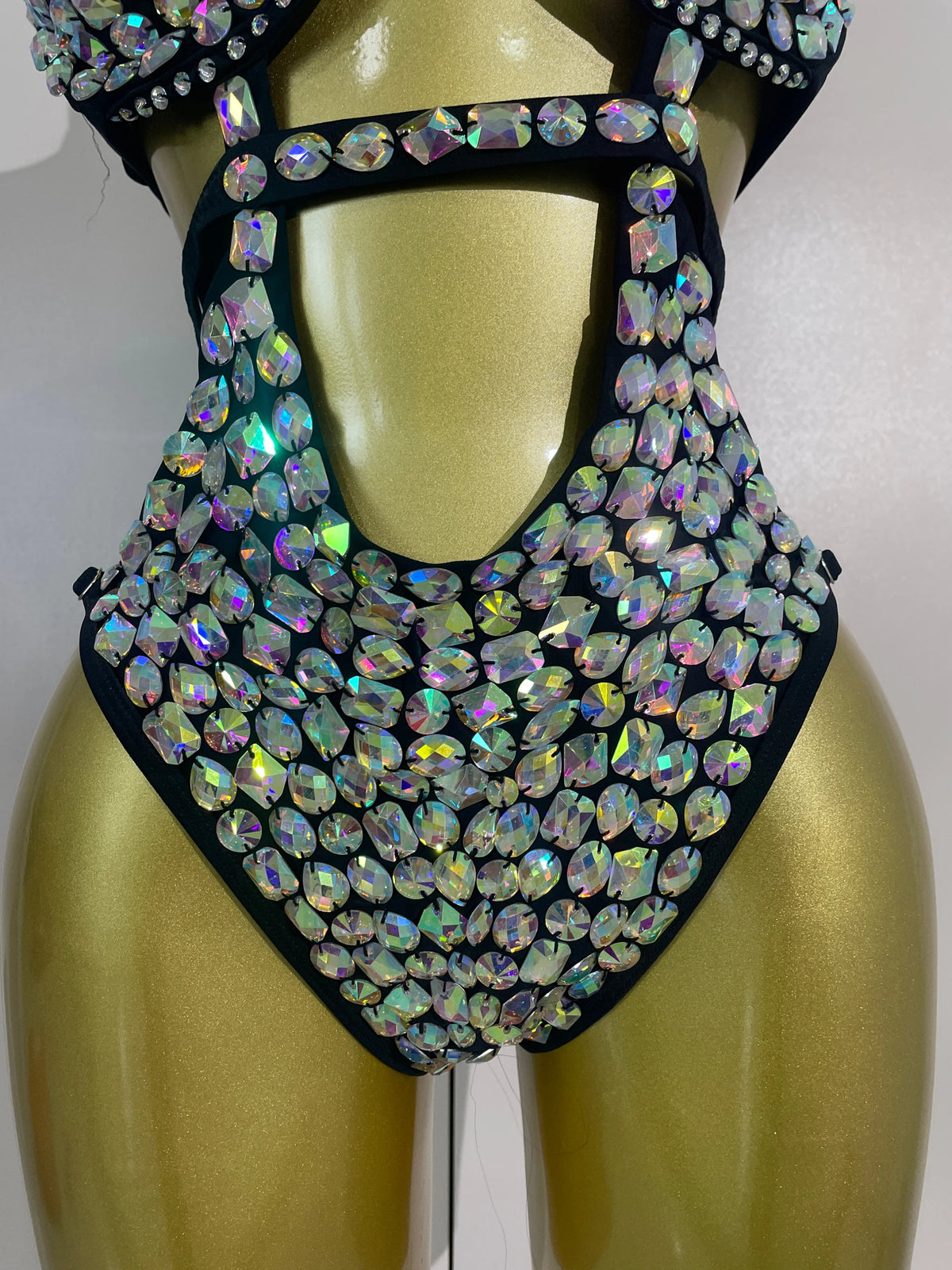 Crystal Two-Piece Performance Bikini Set