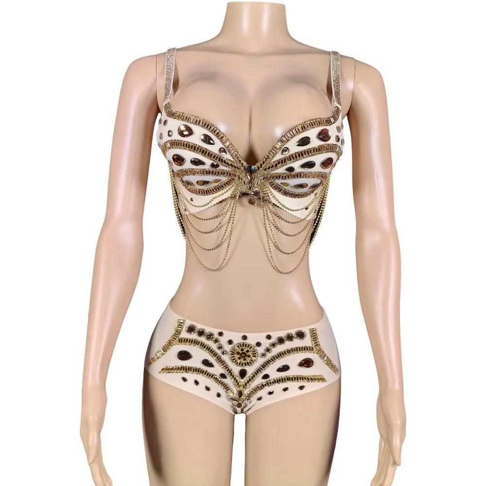 Women's Showgirl Stage Set