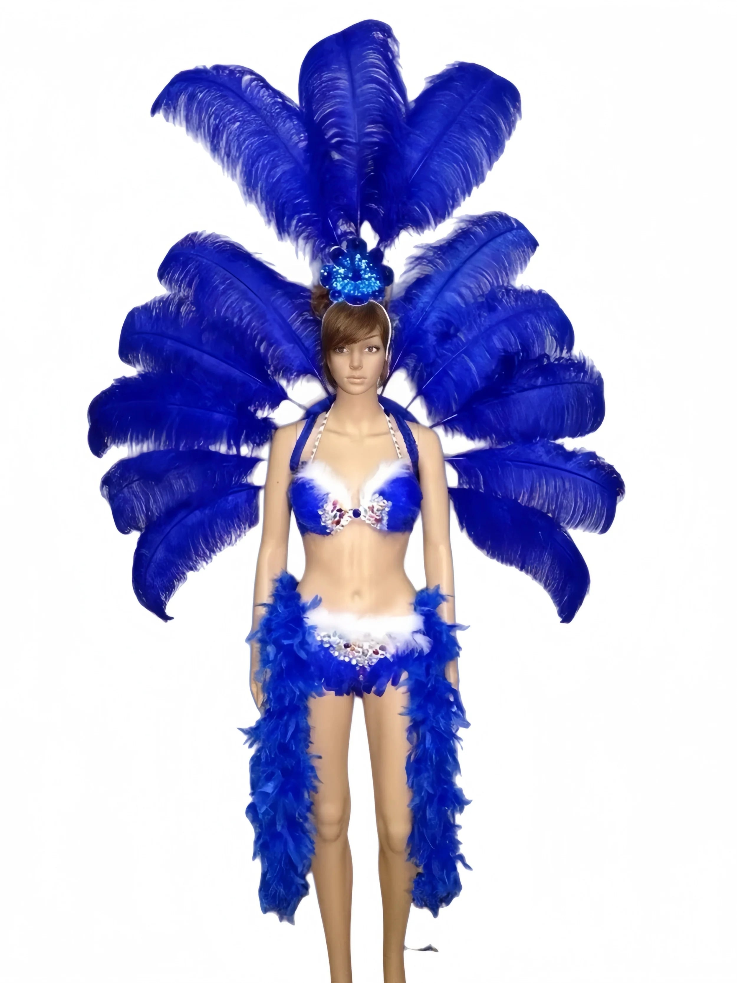 The Stardust Victoria Sovereign – Deluxe Angel Feather Wing & Headdress Stage Costume Set