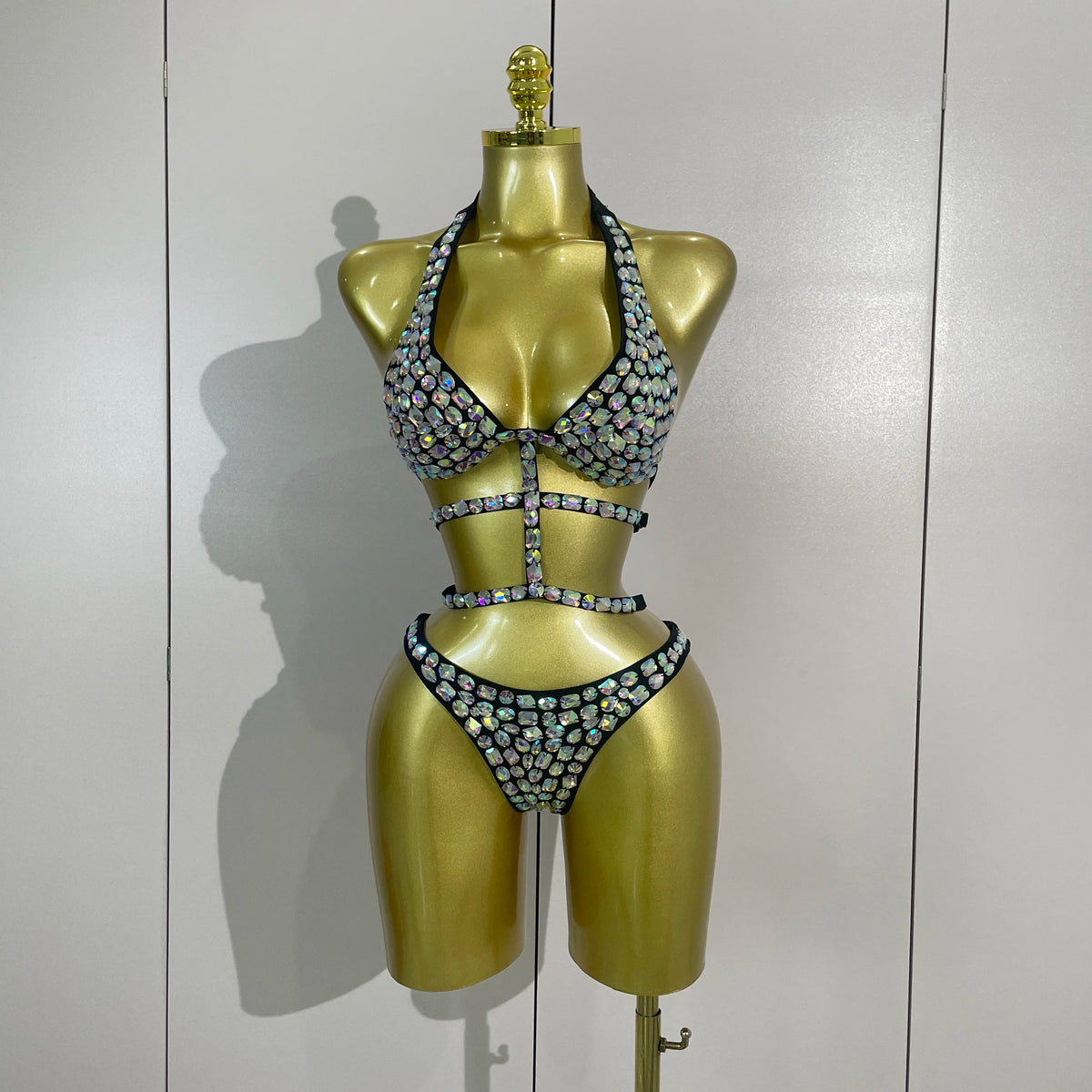 Crystal Two-Piece Performance Bikini Set