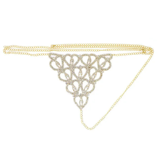 Crystal Thong Body Chain