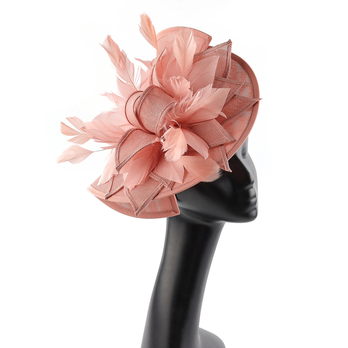 Showgirl Feather Fascinator Headband | Statement Party & Derby Hat