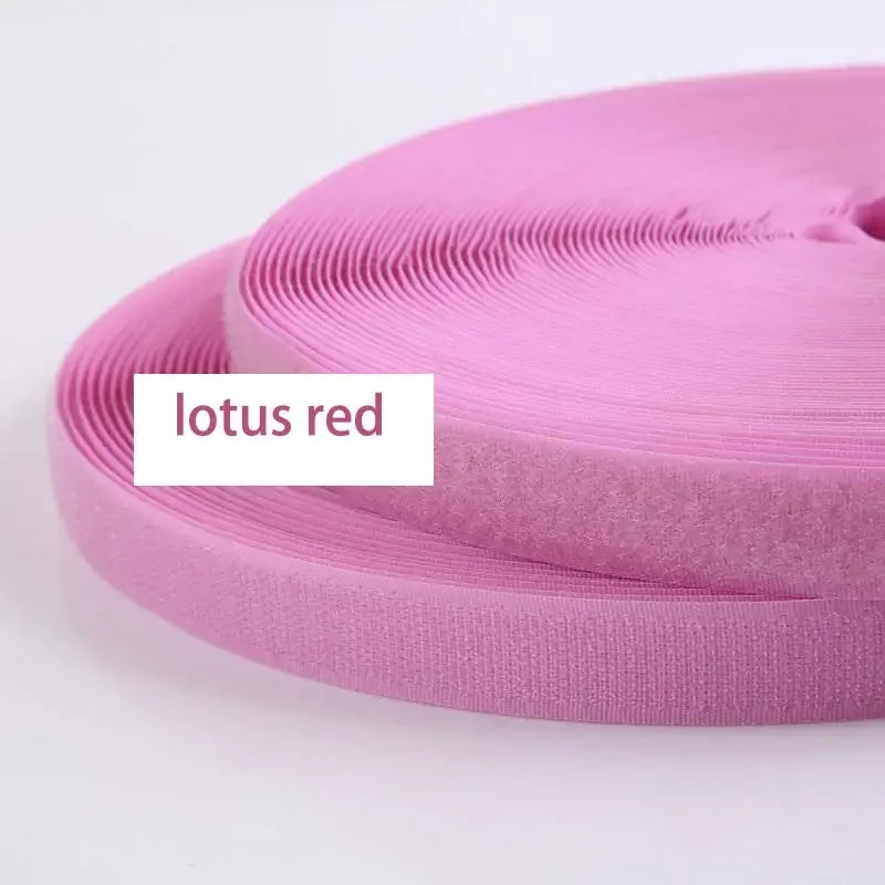10Meters/Pair Colorful 20mm Wide Hook and Loop Fastener Tape Non-Adhesive Sewing Supplies