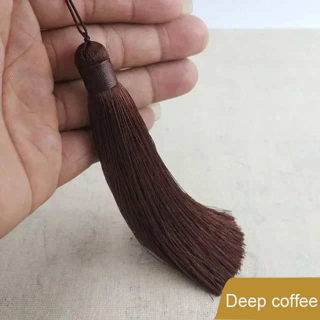 12cm Polyester Silk Tassel Fringe Trim DIY Sewing Accessories