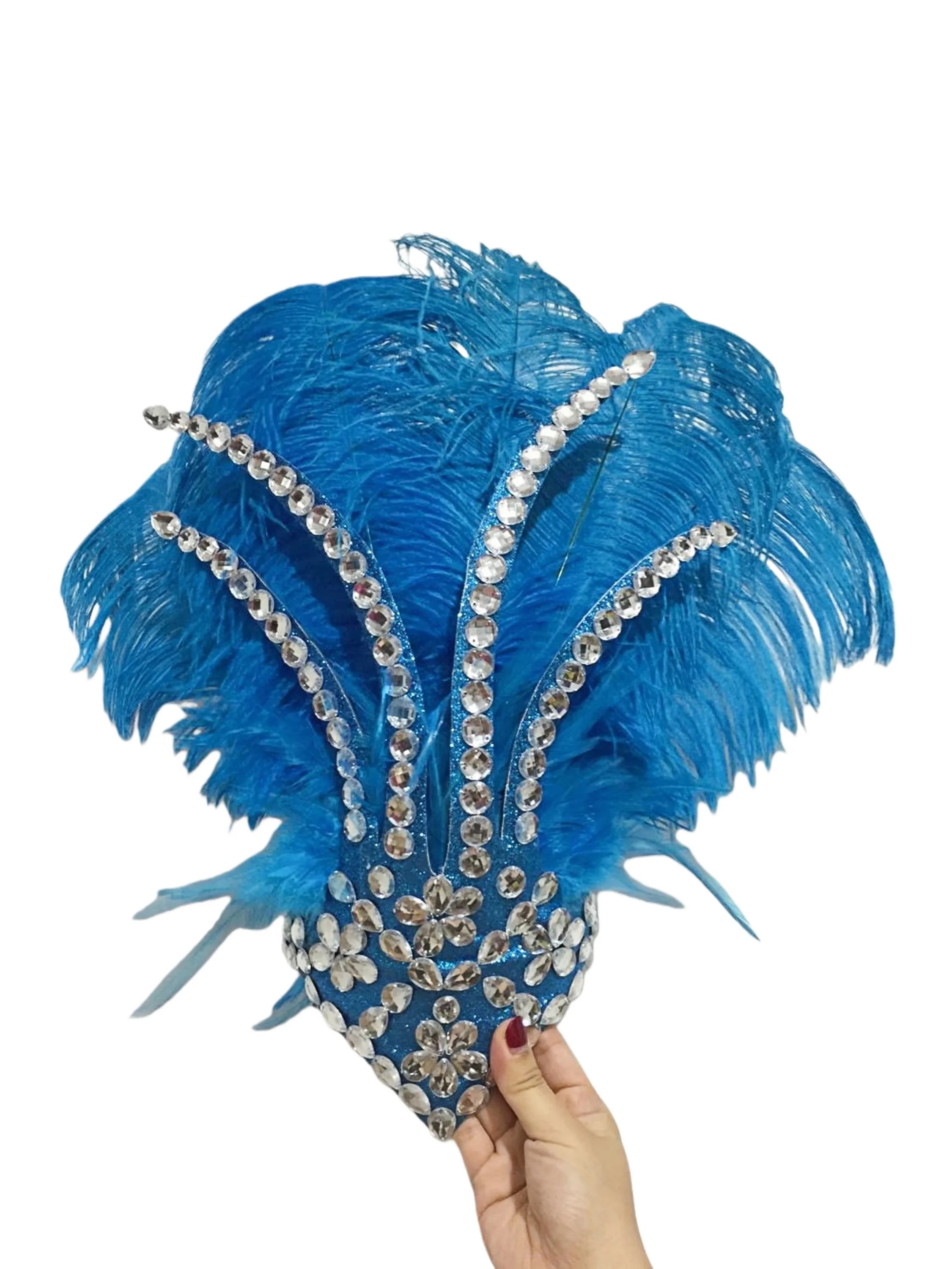 The Stardust Dionysia – Classic Feathered Samba Carnival & Masque Crown