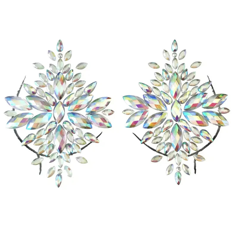 Crystal-Look Nipple Pasties & Body Jewelry