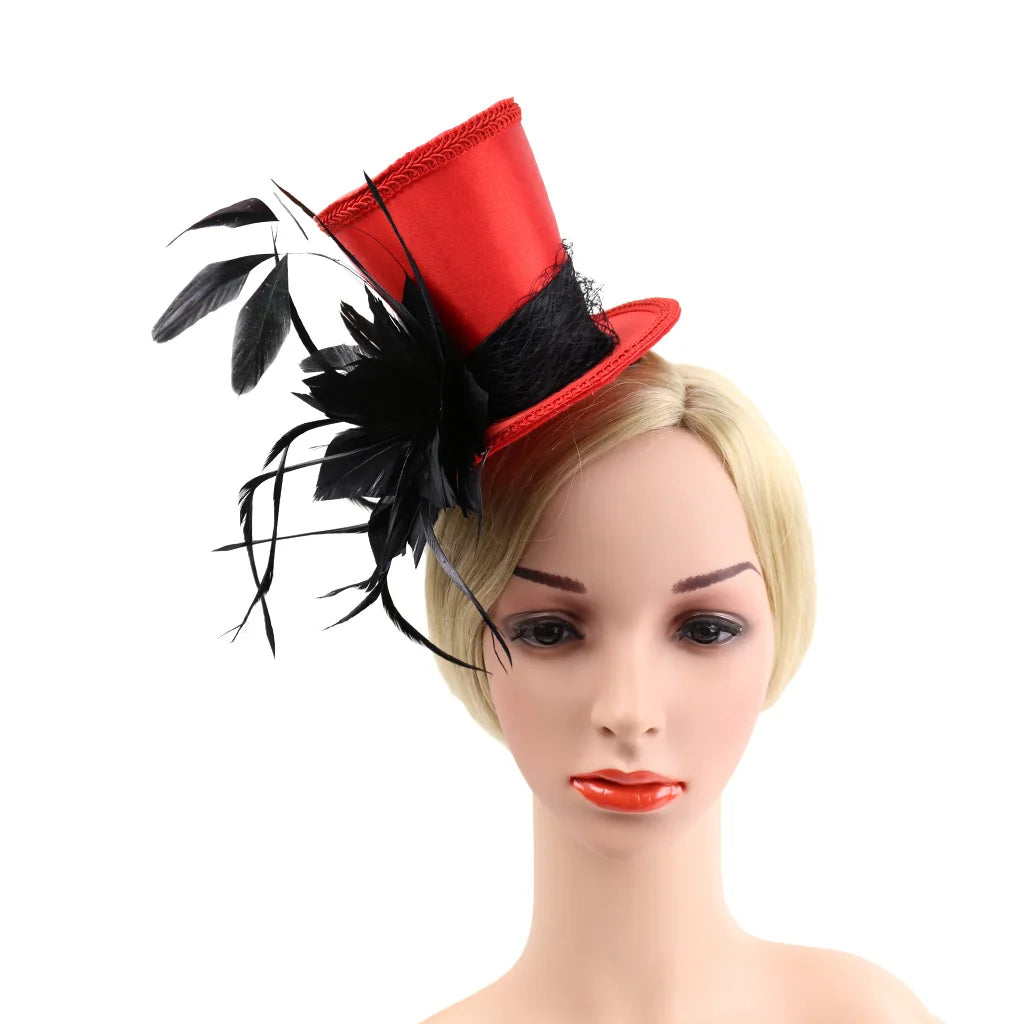 Showgirl Top Hat for Cabaret & Stage Performance