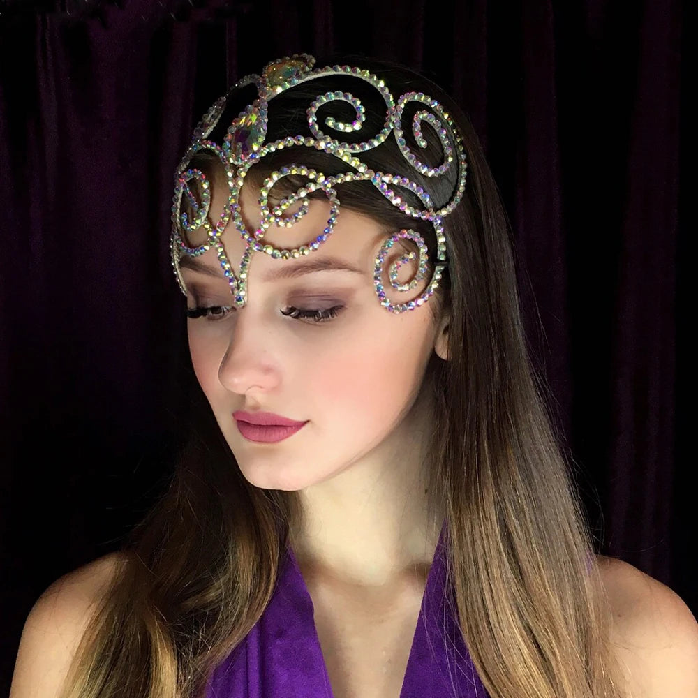 AB Rhinestone Headpiece