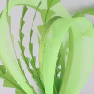 25cm Feather Cocktail Fascinator Headband Kentucky Derby Tea Party Pillbox Hat