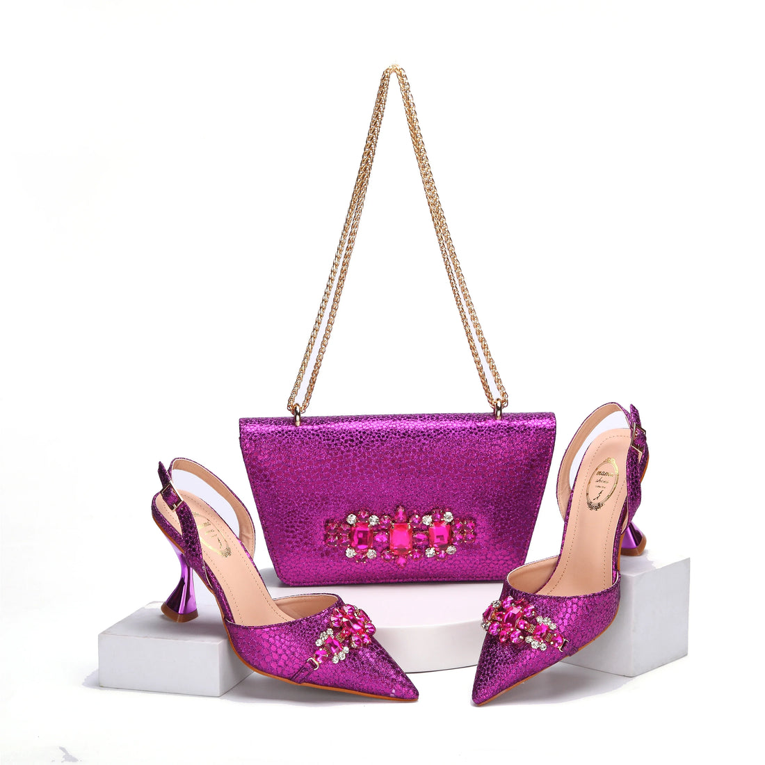 High Style Ladies Shoes And Bag Set