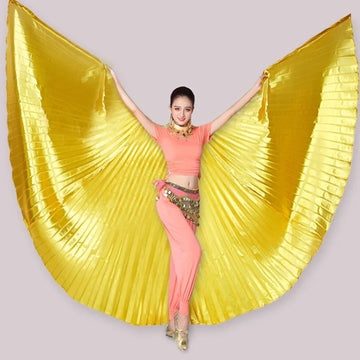 Isis Belly Dance Wings, Sticks & Bag