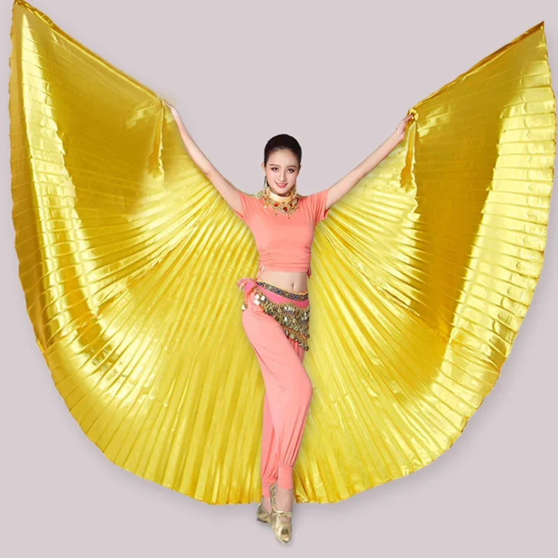 Isis Belly Dance Wings, Sticks & Bag