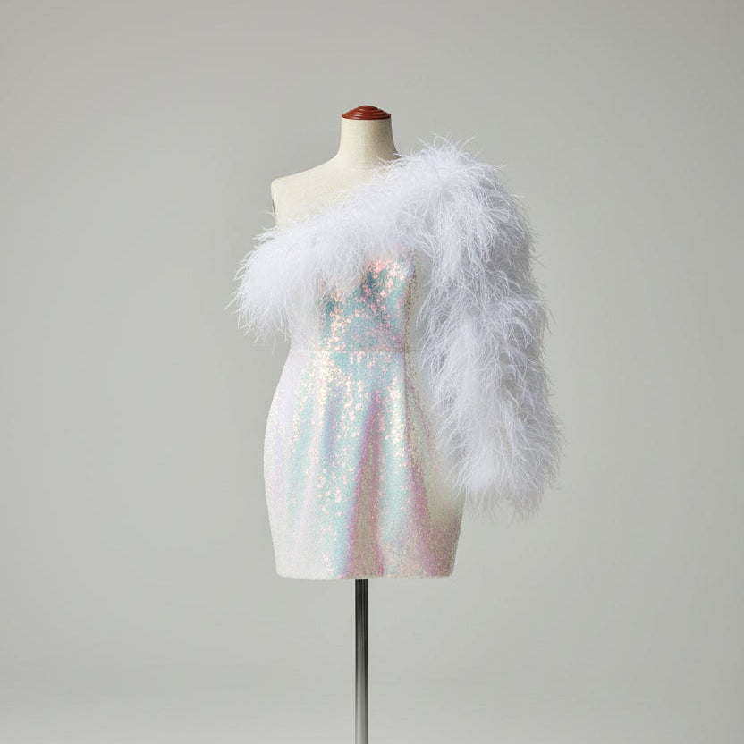 High-Density Ostrich Feather Performance Boa