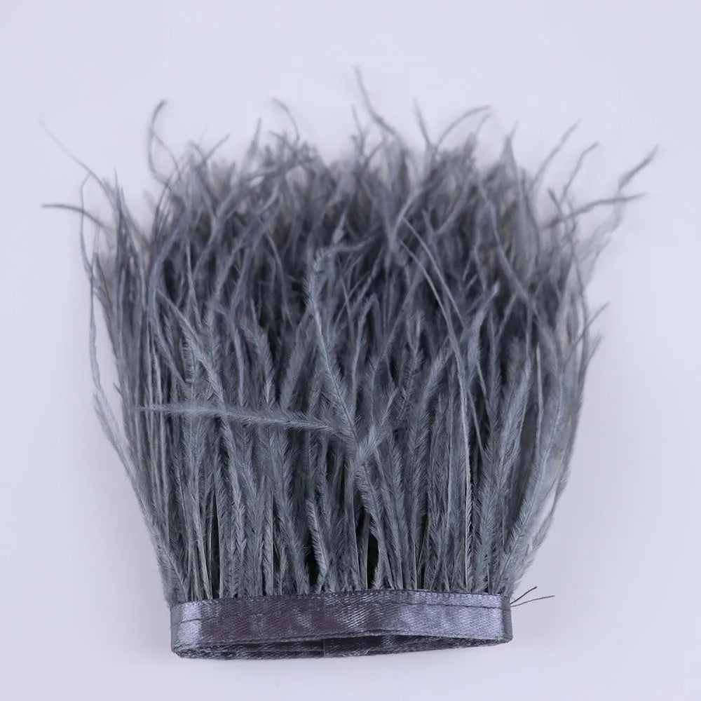 Natural Ostrich Feather Trim & Fringe