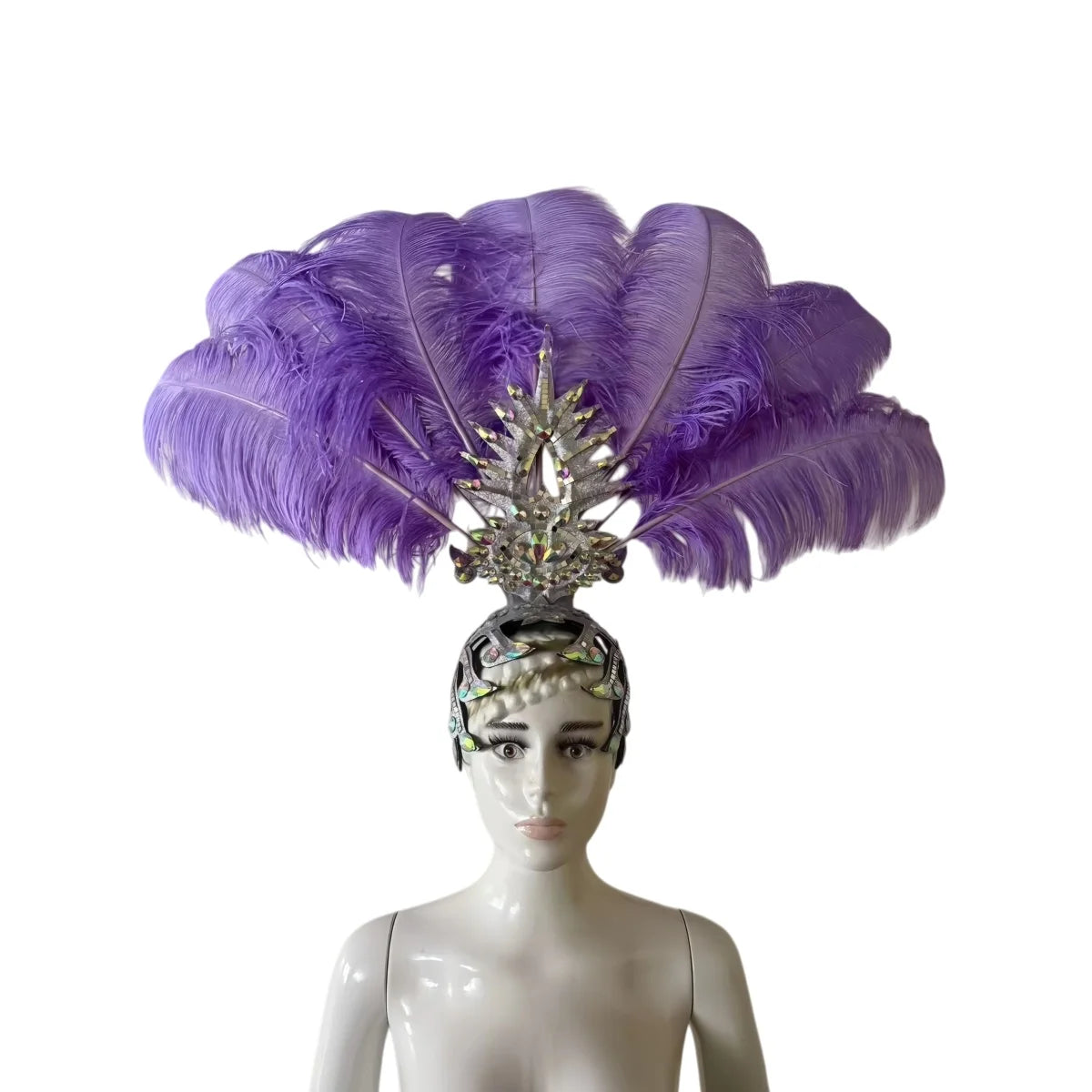 The Stardust Dionysia – Carnival & Samba Feathered Masque Ball Crown