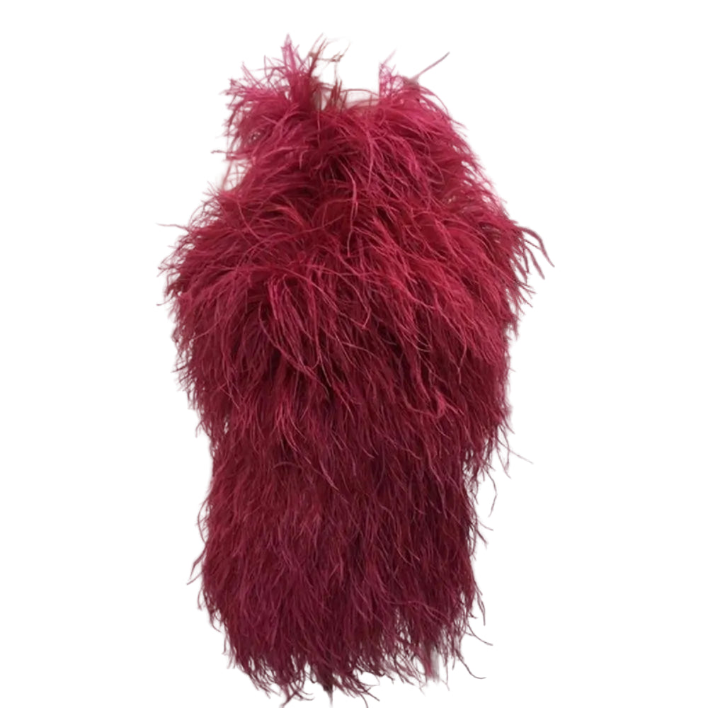 Premium Natural Ostrich Feather Multi-Ply Performance Boa