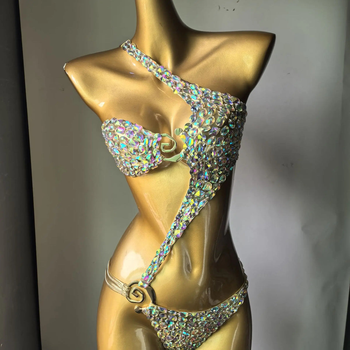 Showgirl Body Jewelry Chain | Stage & Dance Costume Accessory
