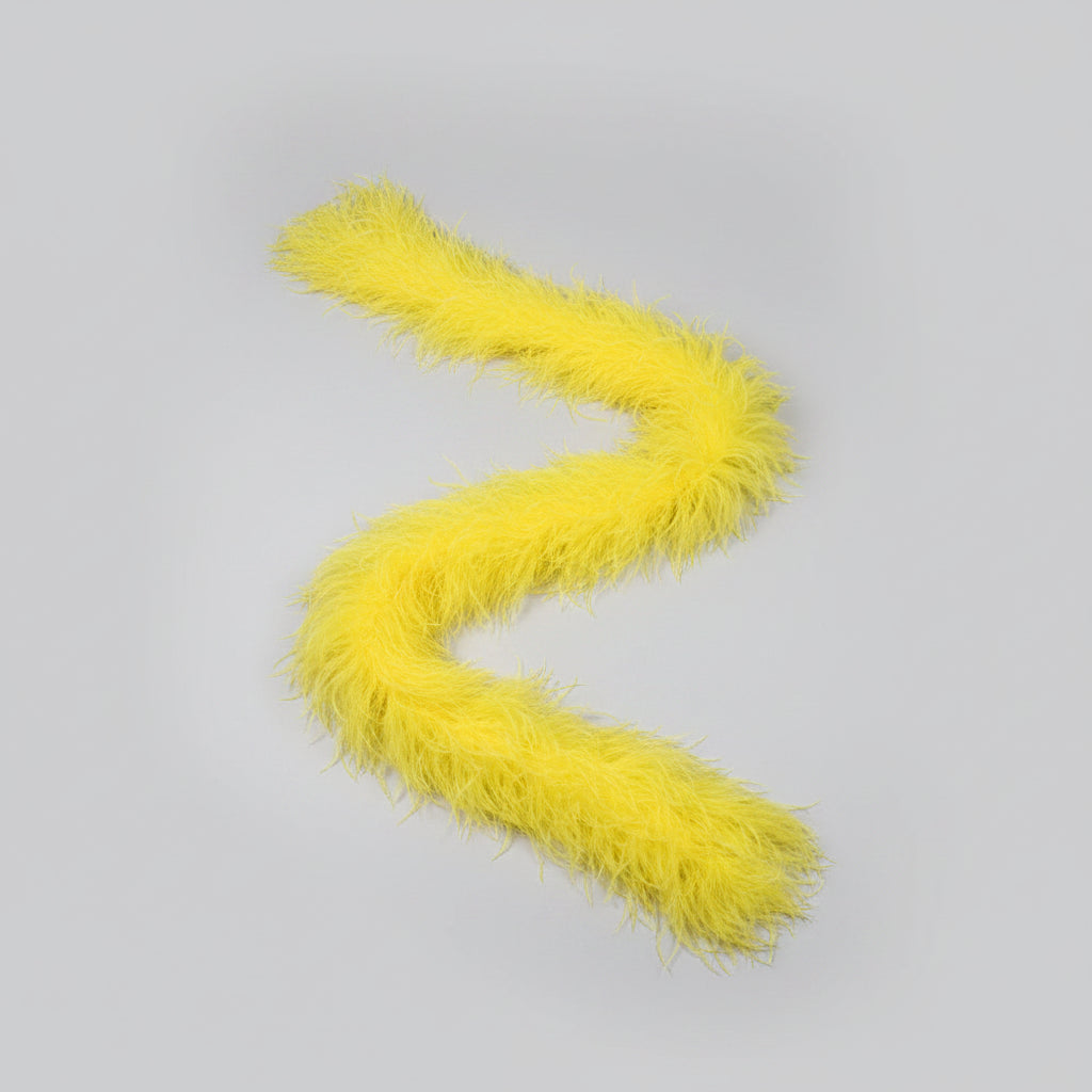 High-Density Ostrich Feather Performance Boa