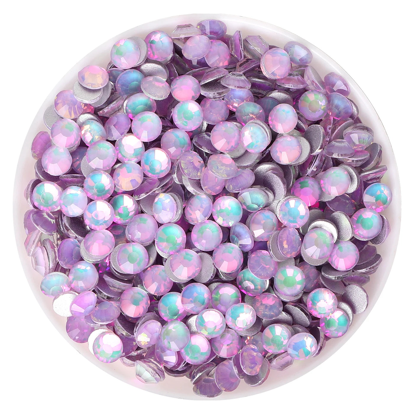 Glass Crystal Flatback Rhinestones SS3-SS30 Non-Hotfix Strass Stones Bulk Pack