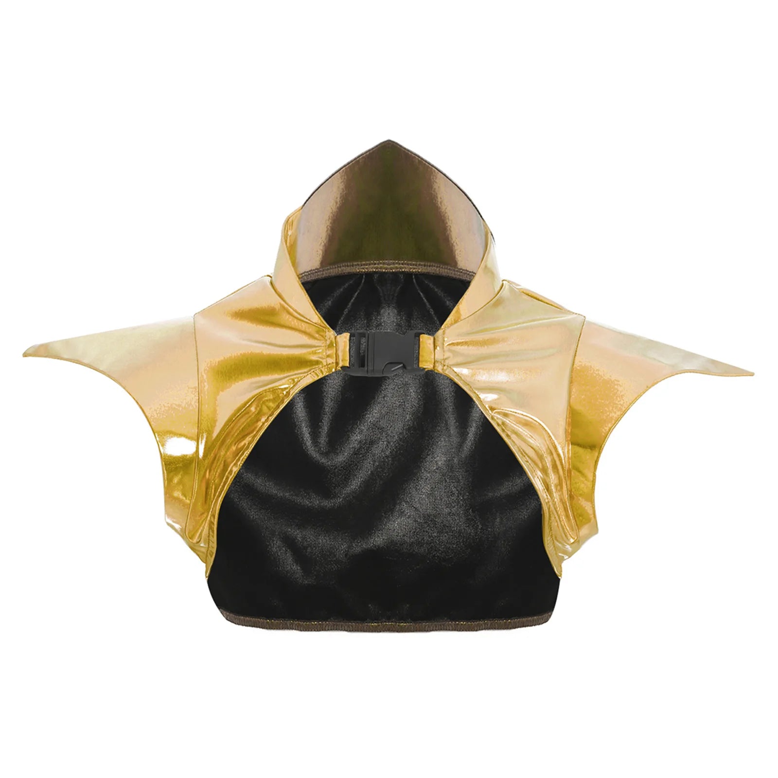 Metallic Gothic Armor Shoulder Shrug Steampunk Pauldron Collar Stage Costume