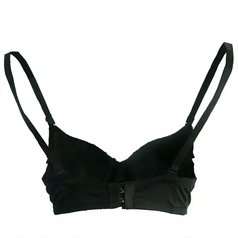 Metallic Rivet Studded Gothic Push-Up Bra & Punk Rave Bralette