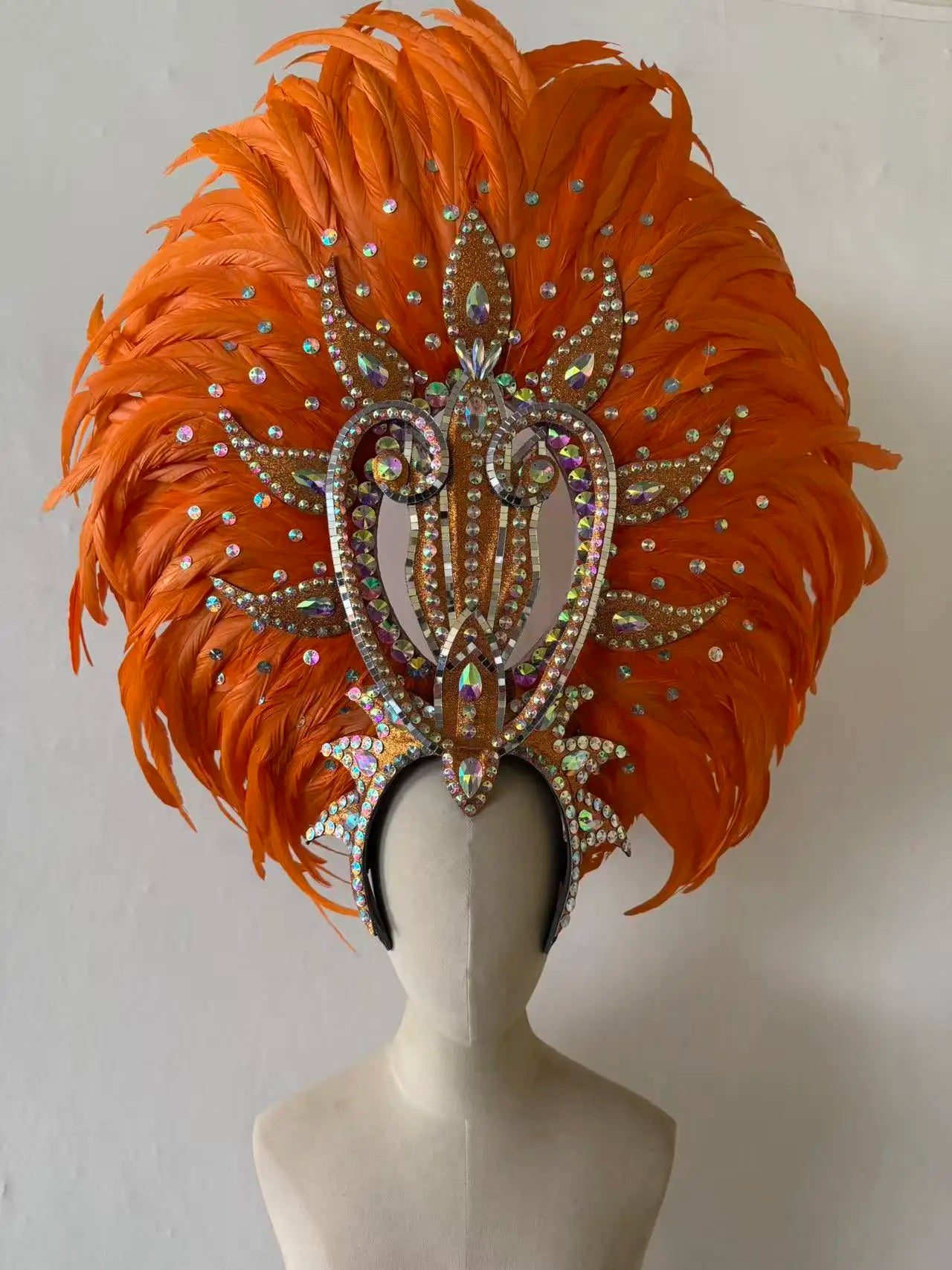 The Stardust Copacabana Feather Crown – Samba Parade Headdress