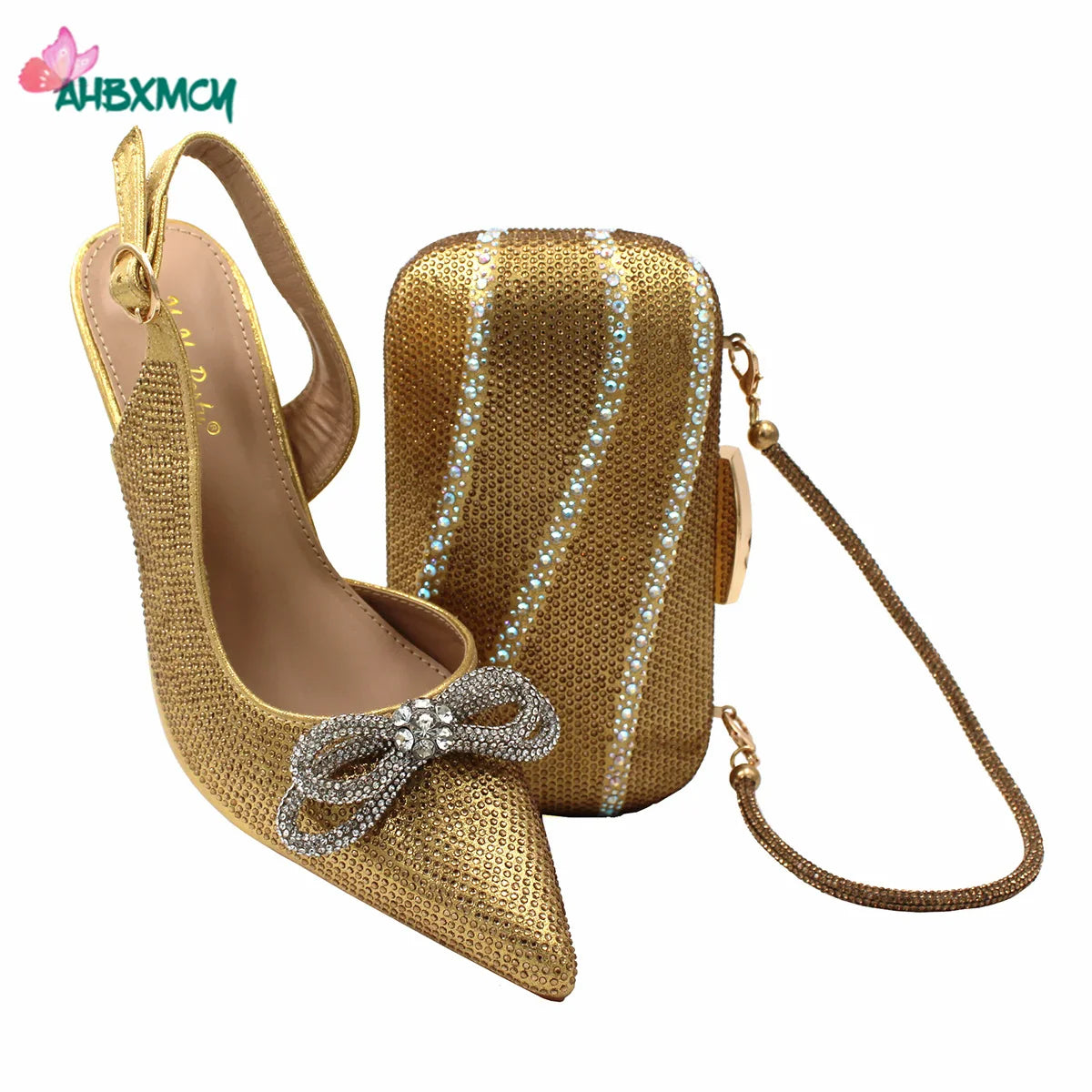 High-Quality Sandals and Matching Bag Set