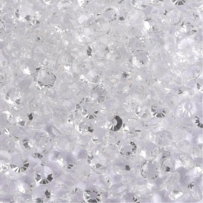 SS3-SS60 Transparent Glass Non-hotfix Rhinestones