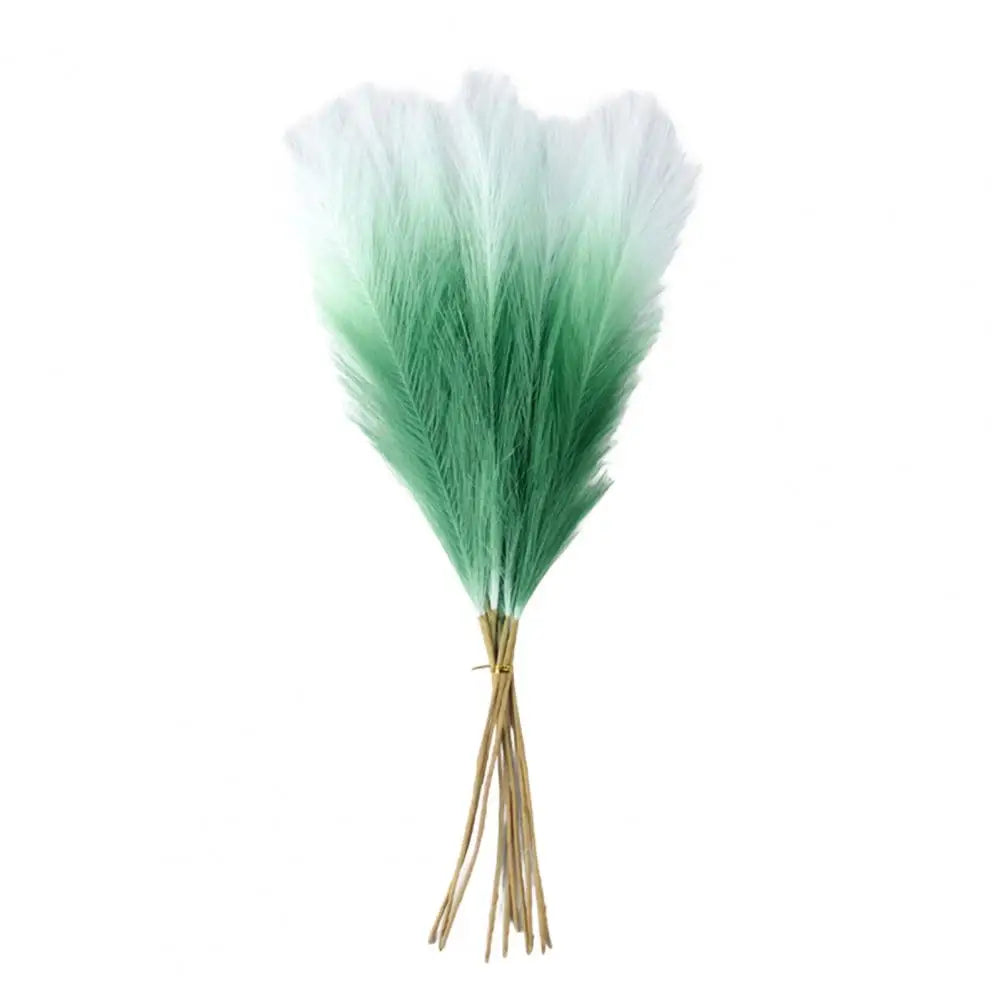 Deluxe Artificial Pampas Grass Fluffy Boho Floral Stem Set