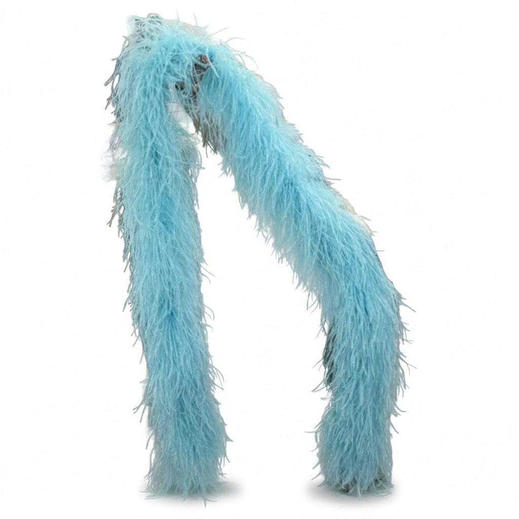 Premium Natural Ostrich Feather Multi-Ply Performance Boa