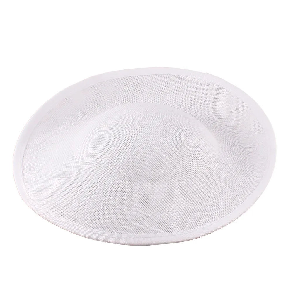 25cm Large Sinamay-Look Fascinator Base