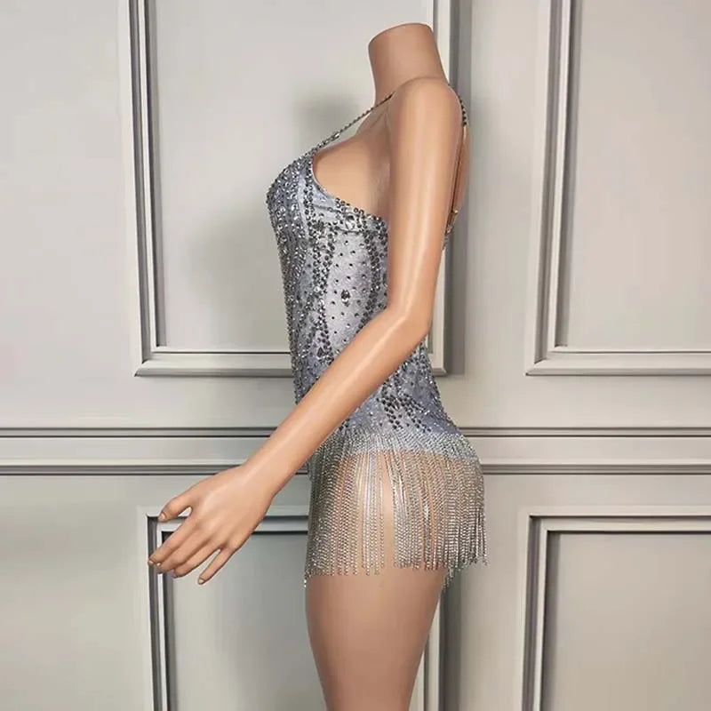 Tassel Showgirl Performance Bodysuit