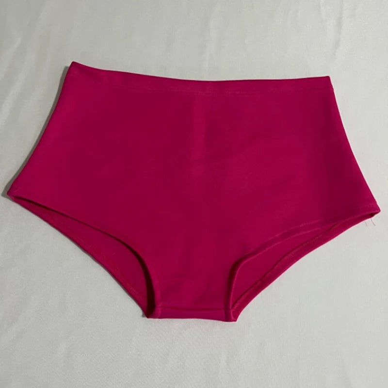 Mid-Rise Bodycon Performance Shorts