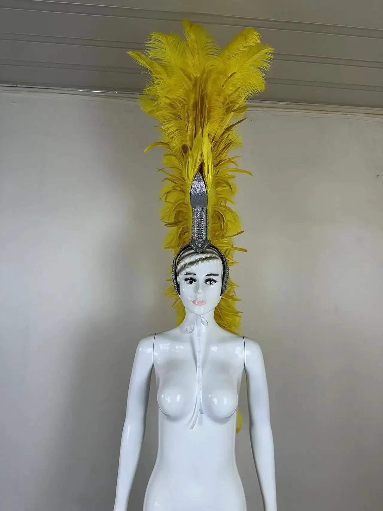 The Stardust Luminary – Premium Feathered Carnival & Samba Halo Headdress