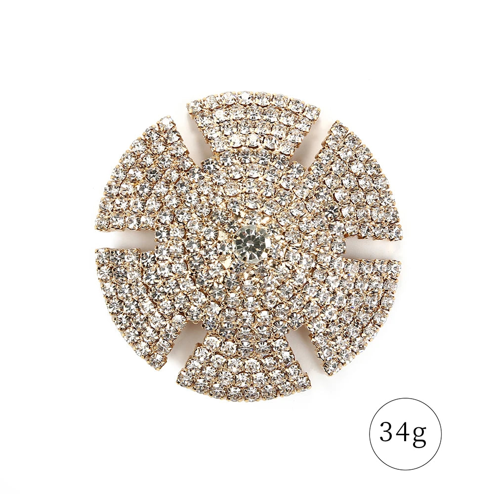 Sparkly Rhinestone Geometric Reusable Nipple Pasties Self-Adhesive Breast Covers