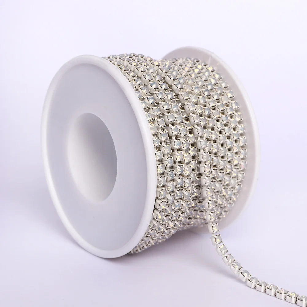 The Stardust Sparkle Chain – Deluxe Crystal Rhinestone Cup Chain Trim