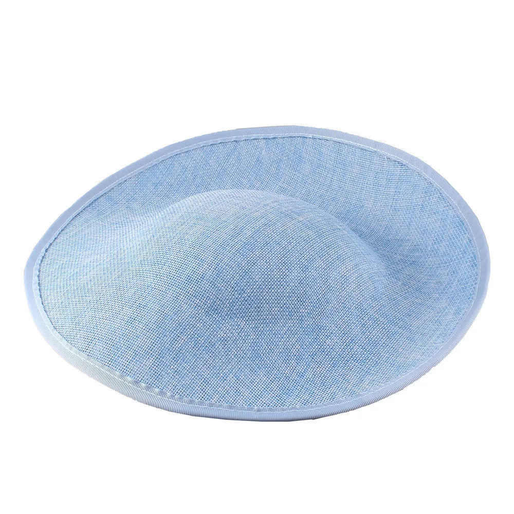 25cm Large Sinamay-Look Fascinator Base