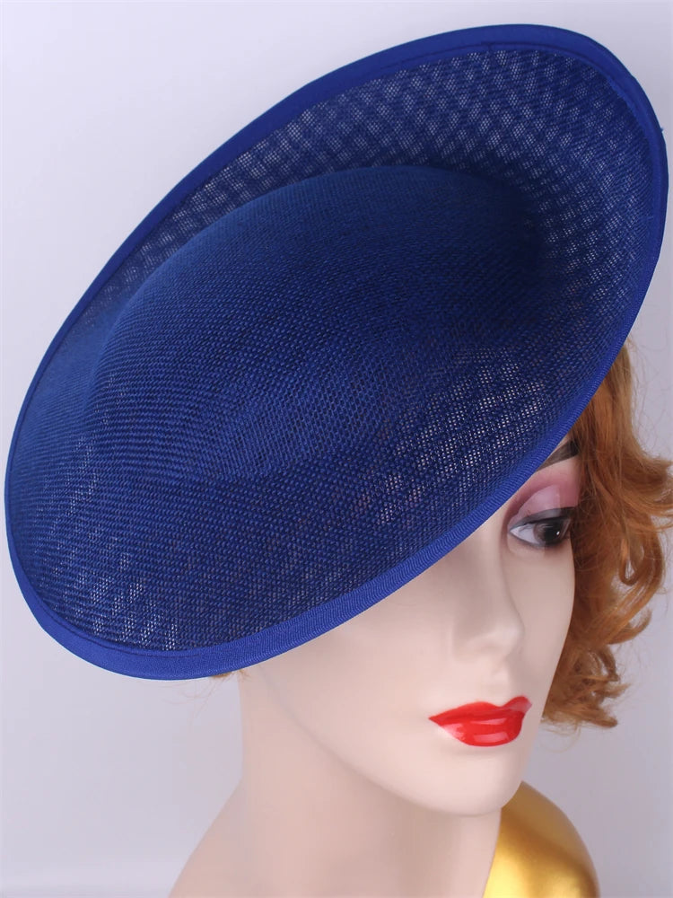 30cm Round Sinamay Fascinator Base DIY Millinery Headpiece Hat Making Blank